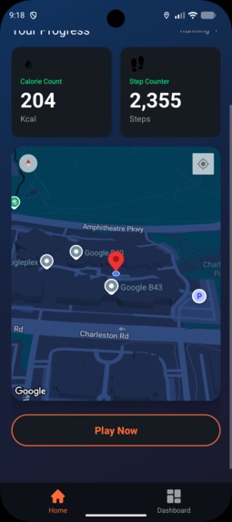 CalorieChase – screenshot 2