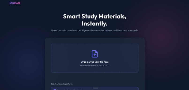 Study AI – screenshot 5