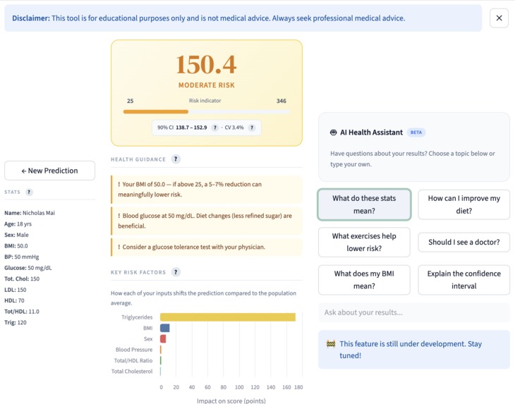 Diabete Prediction Web App [AI/Best Novice] – screenshot 2