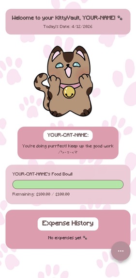 KittyVault [App Development, UI/UX] – screenshot 8