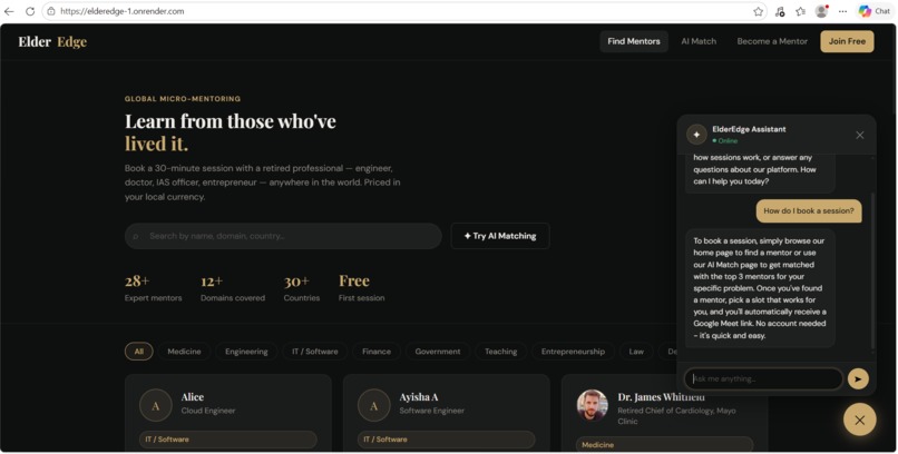 Elder Edge – screenshot 3