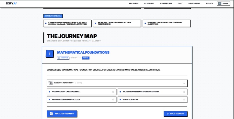 Edify AI-Google Maps for Your Career – screenshot 5