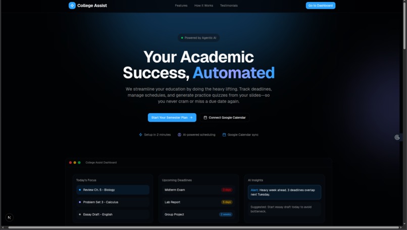 College Assist – screenshot 1