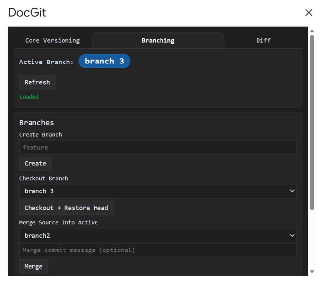 DocGit – screenshot 4