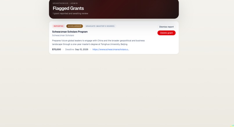 Grant Genius – screenshot 2