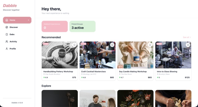 Dabble – screenshot 1