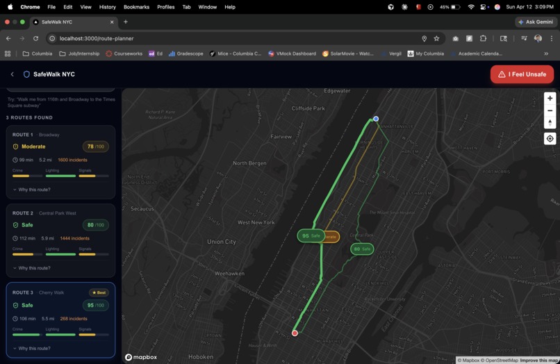 SafeWalk NYC – screenshot 3
