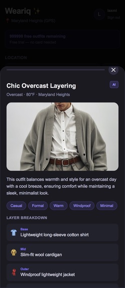 WearIQ – screenshot 5