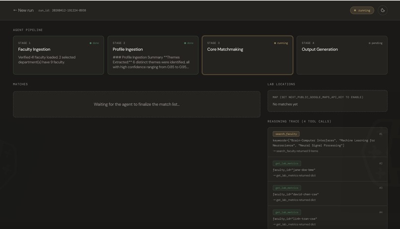 WUSTL STEM AI Research Matchmaker – screenshot 3