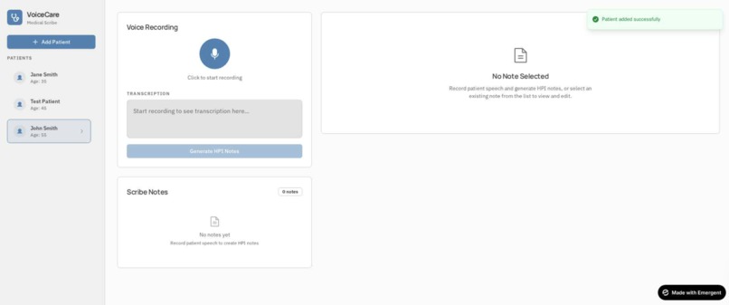 VoiceCare – screenshot 1