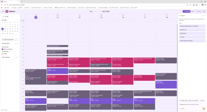 Cadence  – screenshot 1