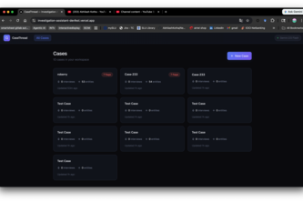 CaseThread — AI Investigation Assistant