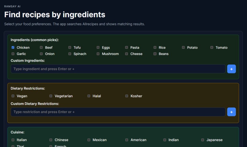 Ramsay – screenshot 1