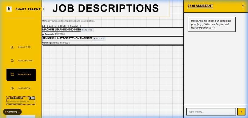 Smart talent selection engine – screenshot 3