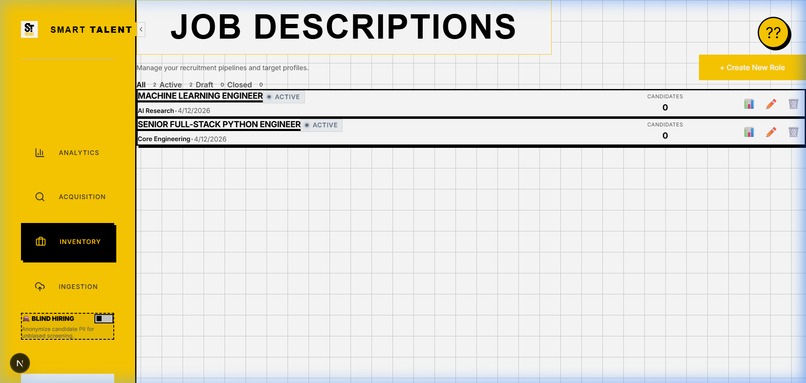 Smart talent selection engine – screenshot 4