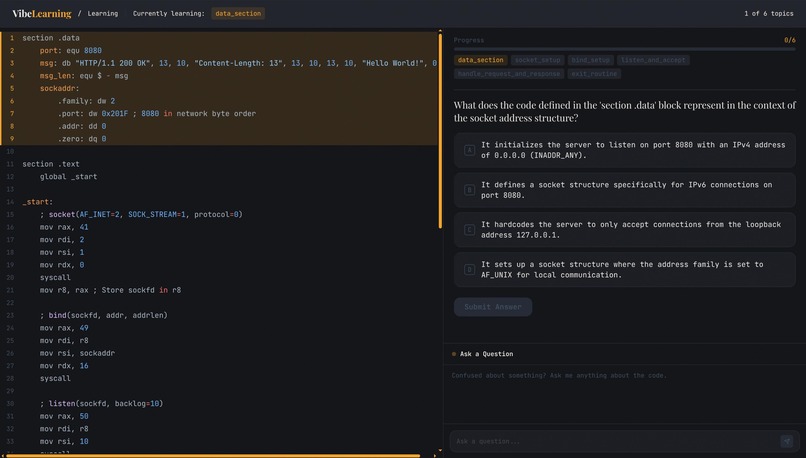 Vibe Learning – screenshot 1