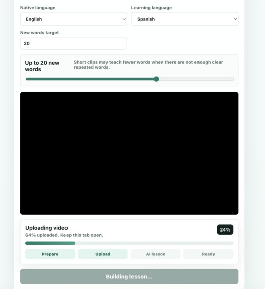 LLTM — Learn Language Thru Movie – screenshot 1