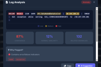 Dexter - Autonomous Log monitoring and anomaly detection