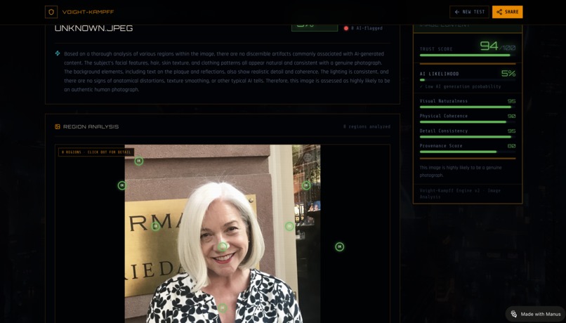 Voight-Kampff AI Detector – screenshot 4