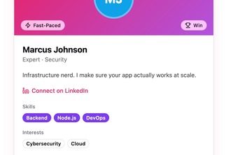 HackMatch - Team Match for Hackathon