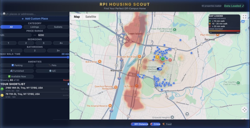 RPI Housing Scout – screenshot 1