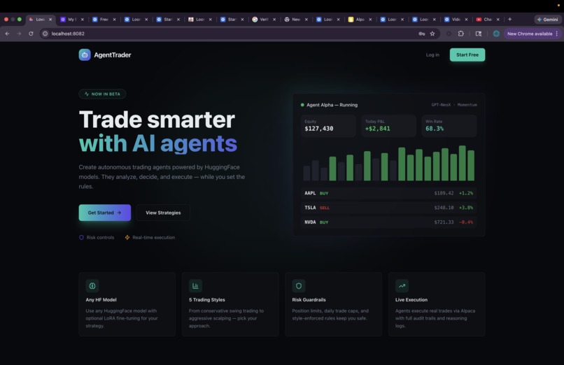agent-trader – screenshot 1
