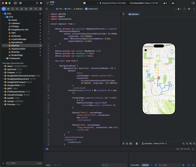 ETAi – screenshot 1