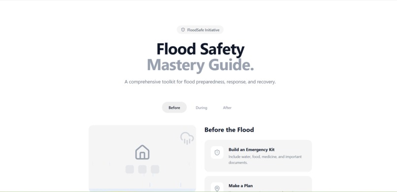 flood safe – screenshot 1