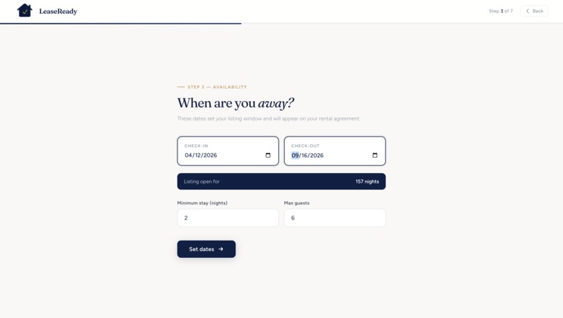 LeaseReady – screenshot 4
