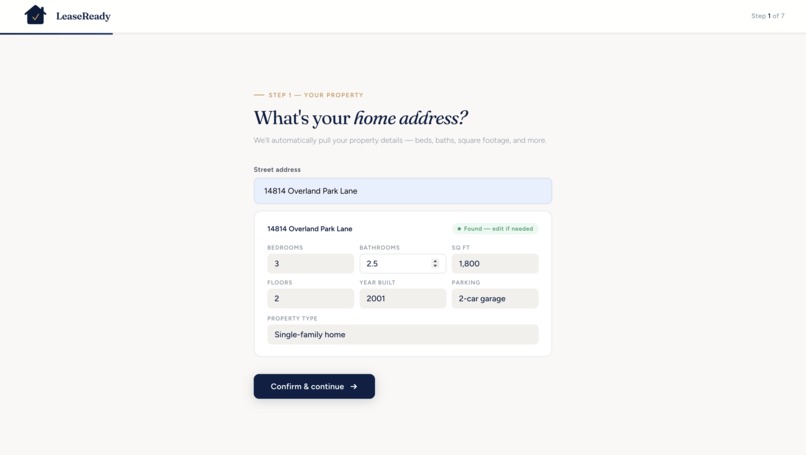 LeaseReady – screenshot 3