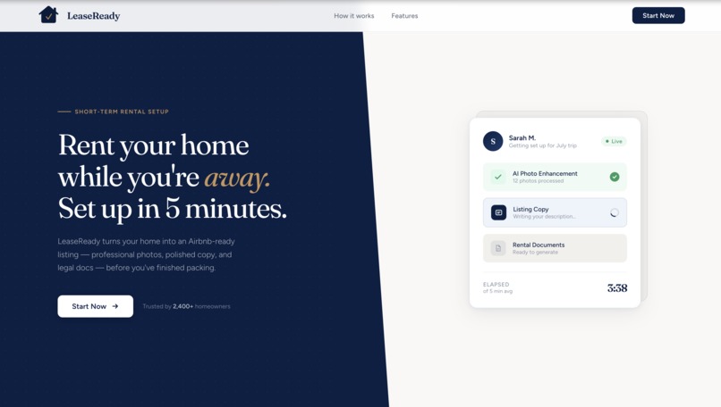 LeaseReady – screenshot 1