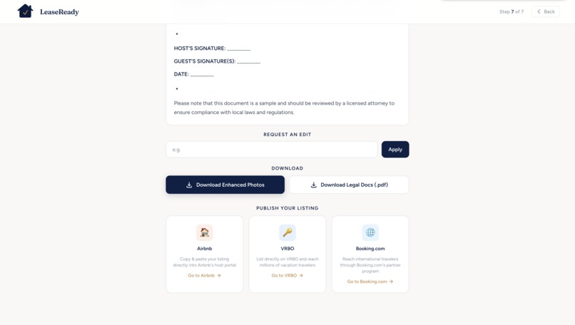 LeaseReady – screenshot 9