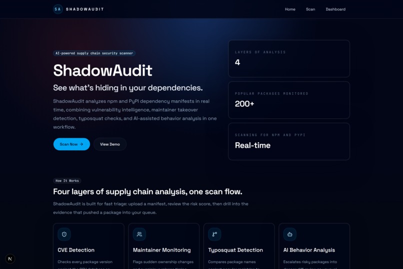 ShadowAudit – screenshot 1