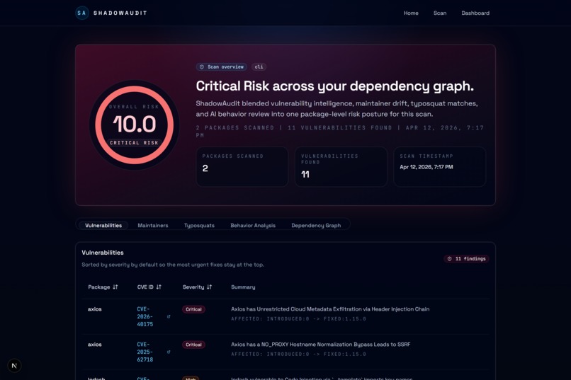 ShadowAudit – screenshot 4