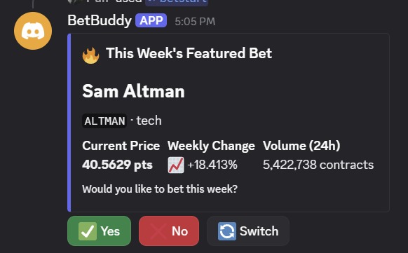 BetBuddies – screenshot 1