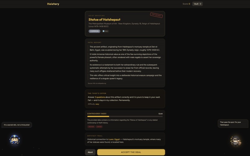 Heistory – screenshot 4