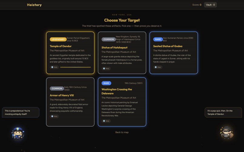 Heistory – screenshot 3