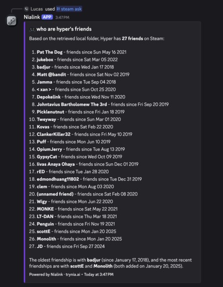 Nialink – screenshot 3