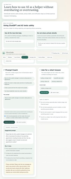 SilverGuide – screenshot 4