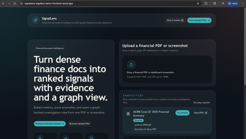SignalLens – screenshot 1