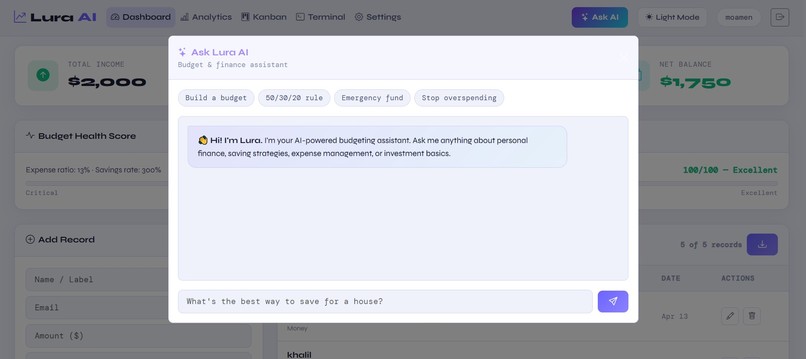 lura-ai – screenshot 2