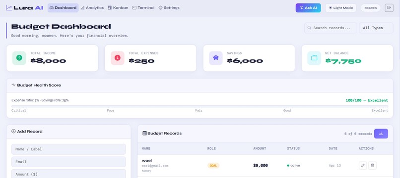 lura-ai – screenshot 3