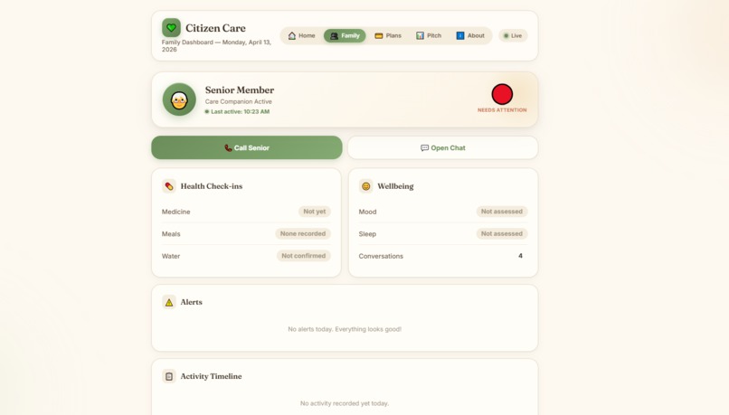 Citizen-care – screenshot 1