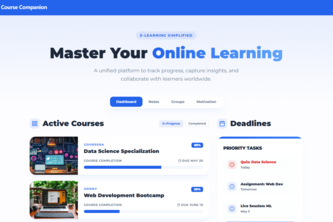 Online Course Companion