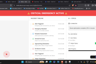 LifeLine AI – Emergency Response Command Center