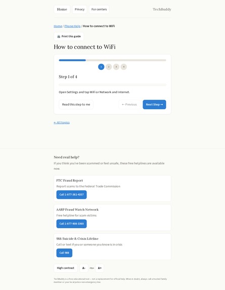 TechBuddy – screenshot 2