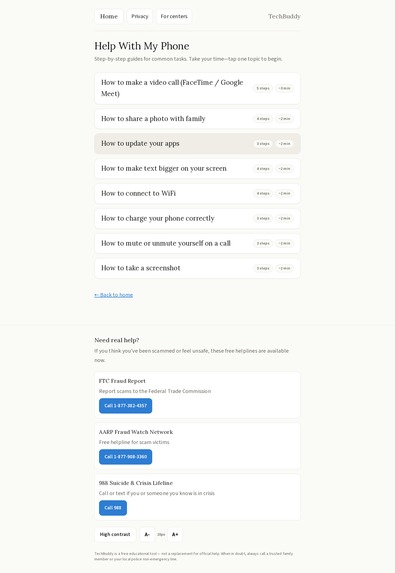 TechBuddy – screenshot 11