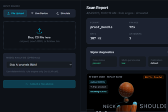 WALLNUT Body Scan App