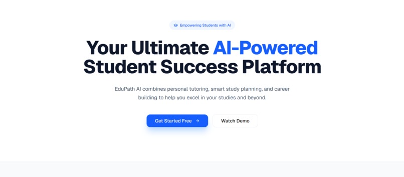 EduPath AI – screenshot 1