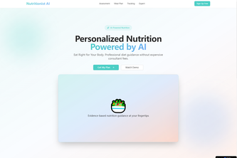 Nutritionist AI